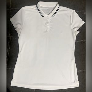 BCG Brand Collard White Shirt. Cool breathable fabric. Like New Condition.